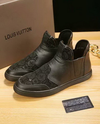 LV High-Top Fashion Men Shoes--078